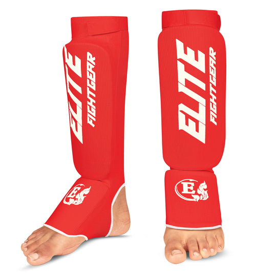 ECO Shin Guards Red
