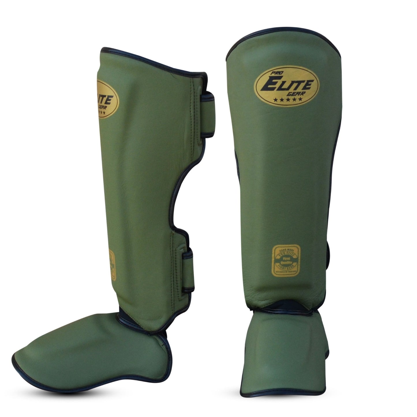 Coban Army Green Shin Guards