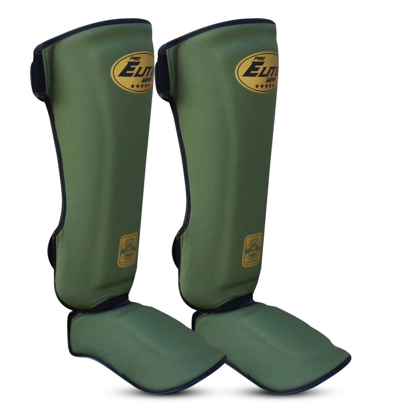 Coban Army Green Shin Guards