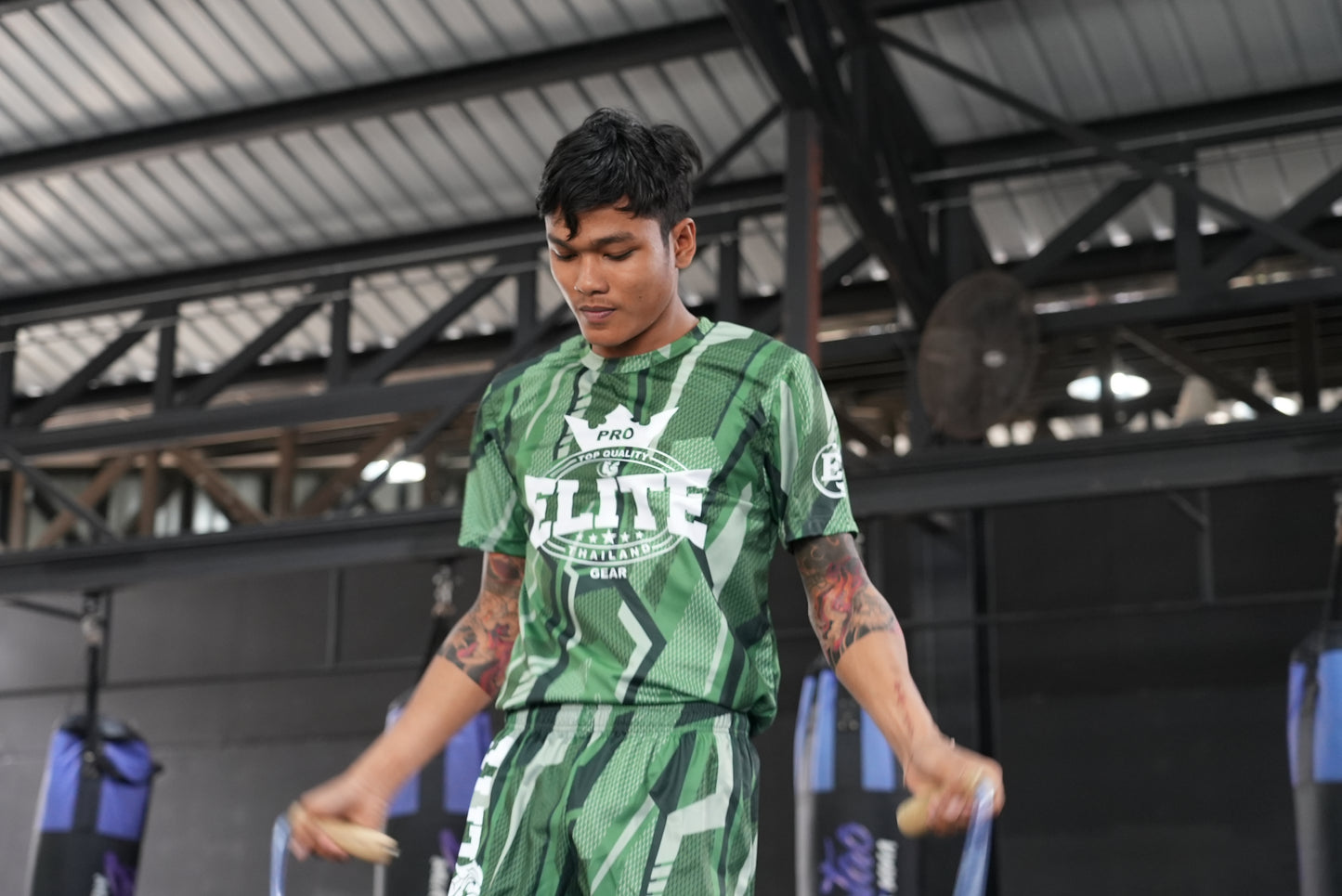 MEISTER Mesh T-shirt Green