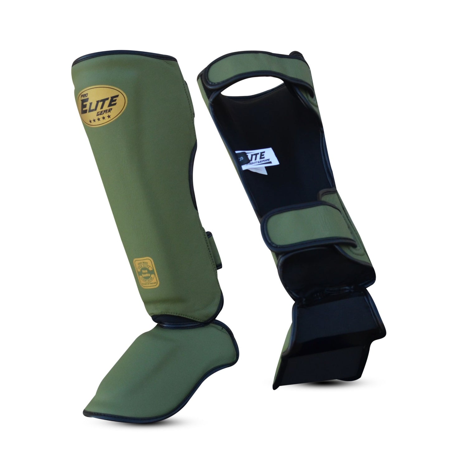 Coban Army Green Shin Guards