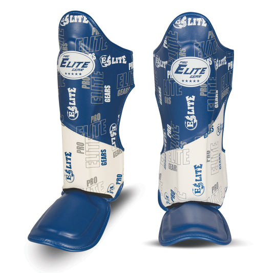 Futuristic 1.0 Shin Guard Blue/White