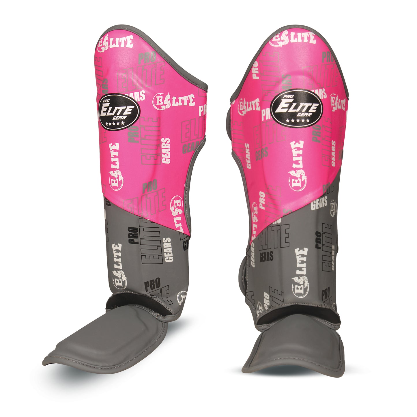 Futuristic 1.0 Shinguards Pink/Grey