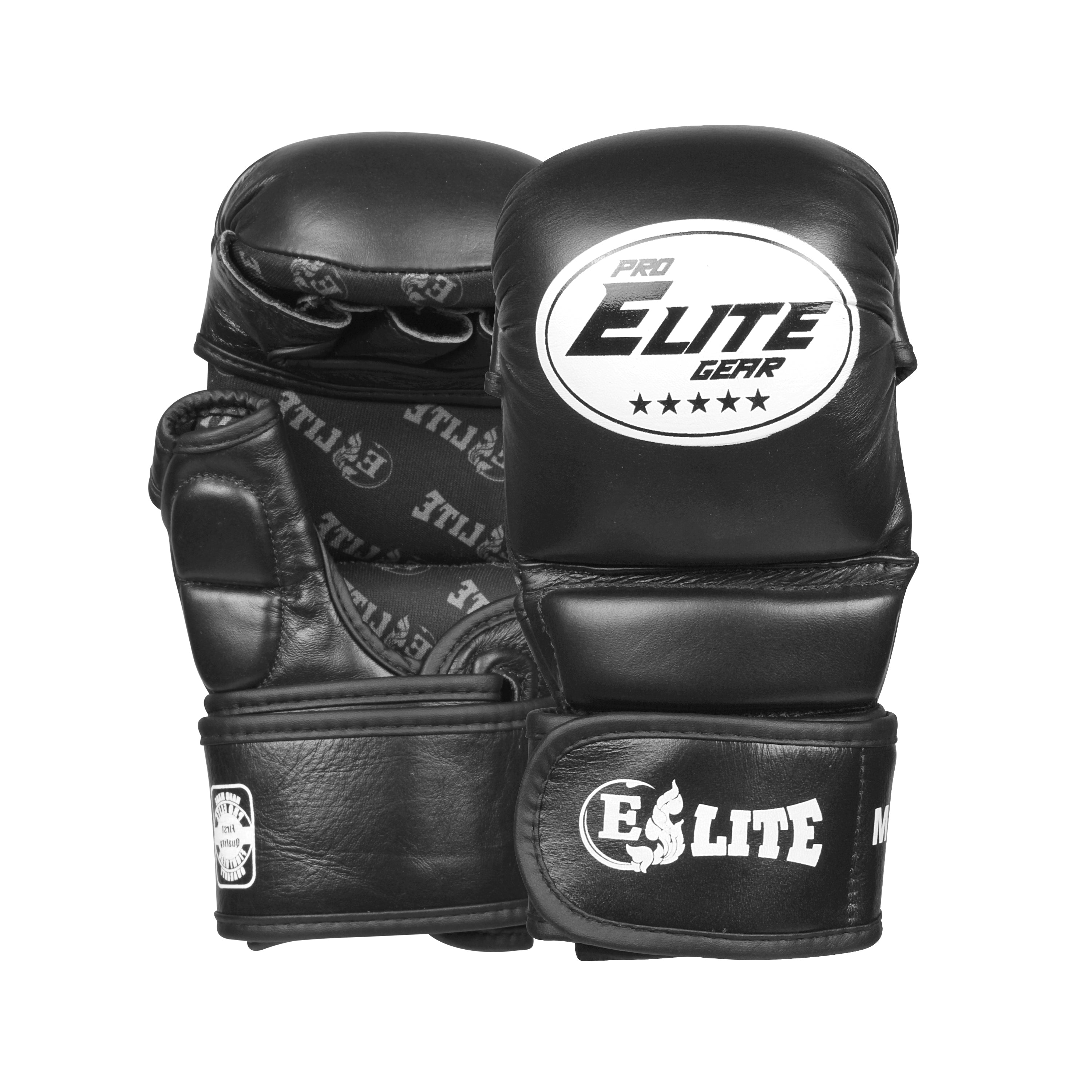 Buy Valour Strike Pro MMA Gloves Sparring Black Grappling Muay