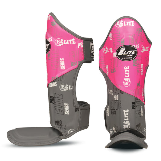 Futuristic 1.0 Shinguards Pink/Grey