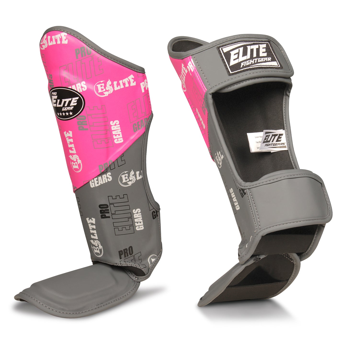 Futuristic 1.0 Shinguards Pink/Grey