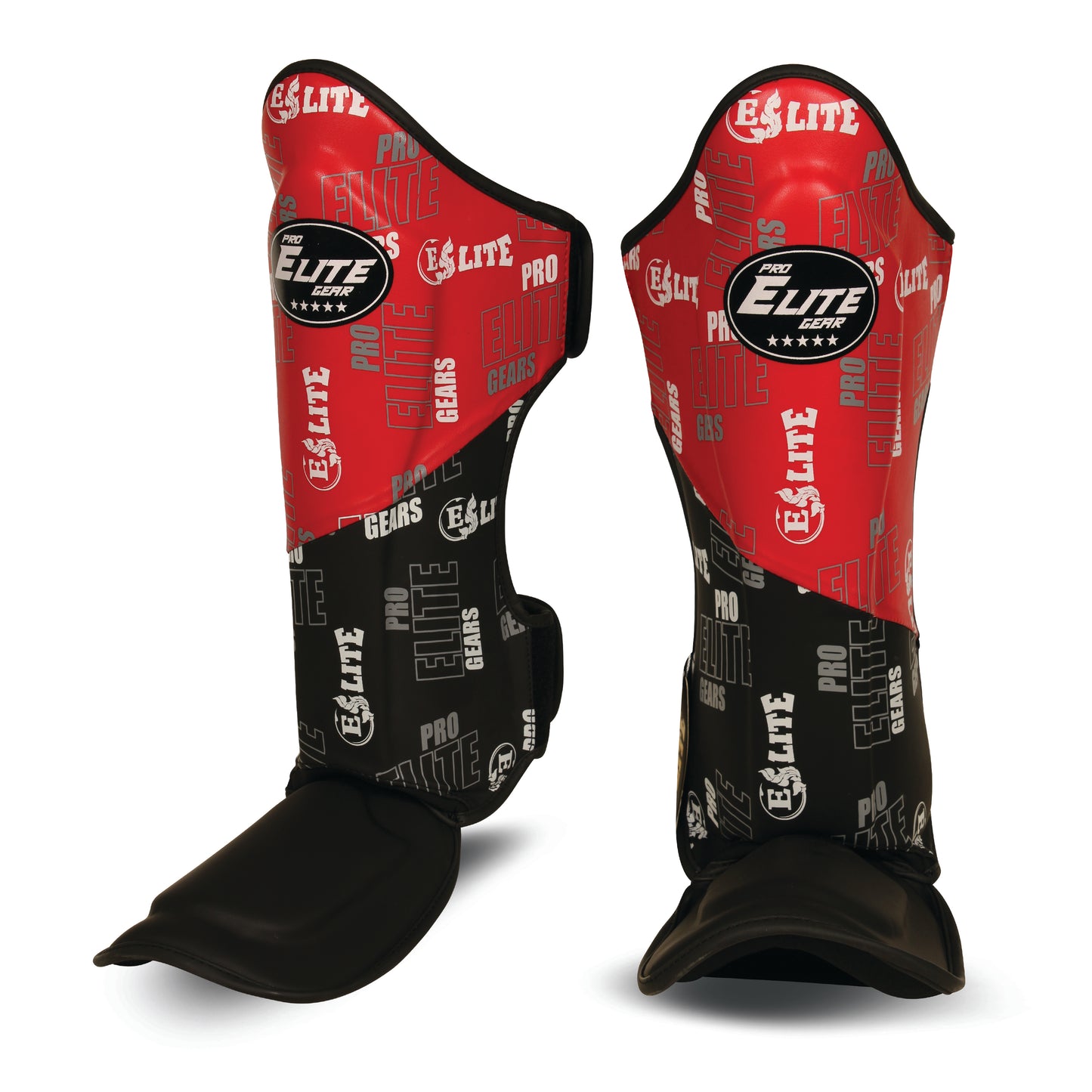 Futuristic 1.0 Shinguards Red