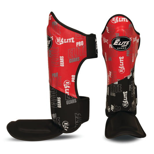 Futuristic 1.0 Shinguards Red