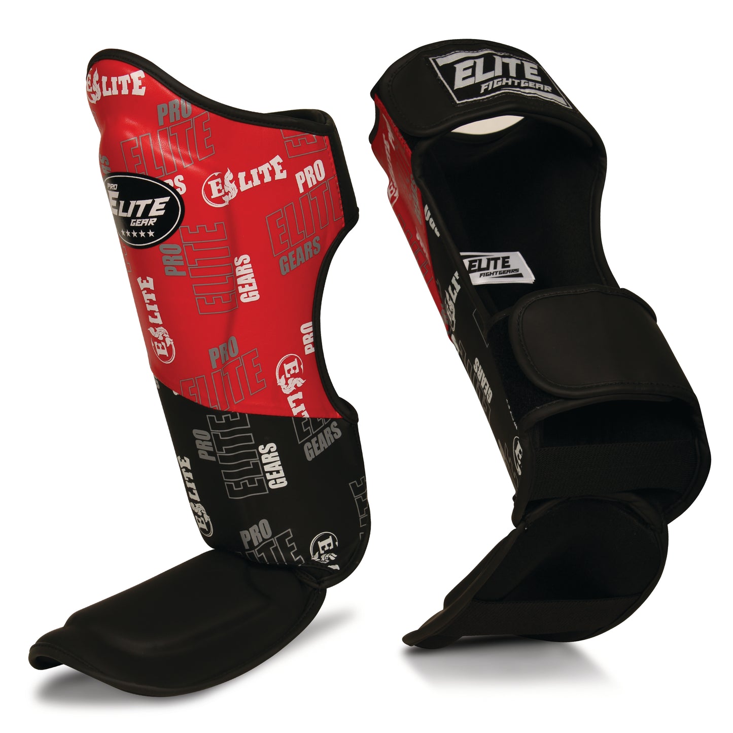 Futuristic 1.0 Shinguards Red