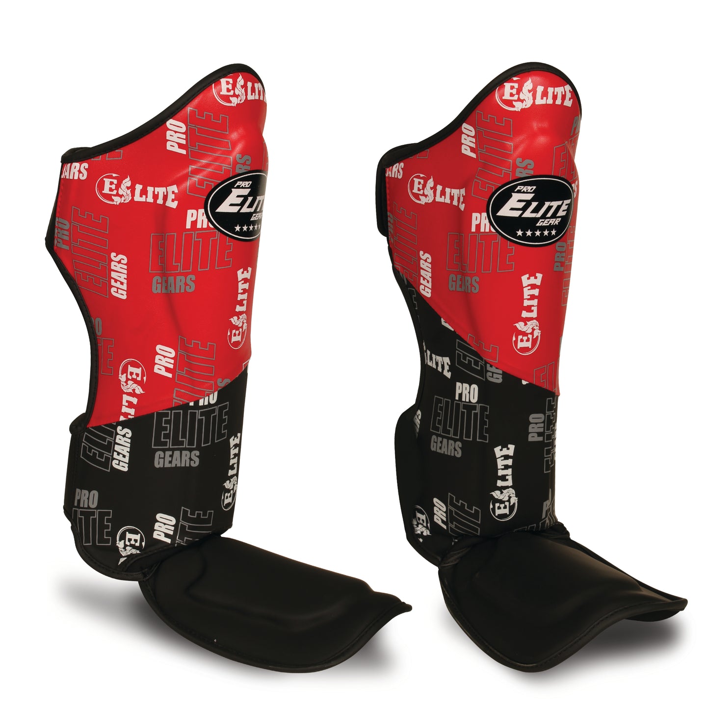 Futuristic 1.0 Shinguards Red