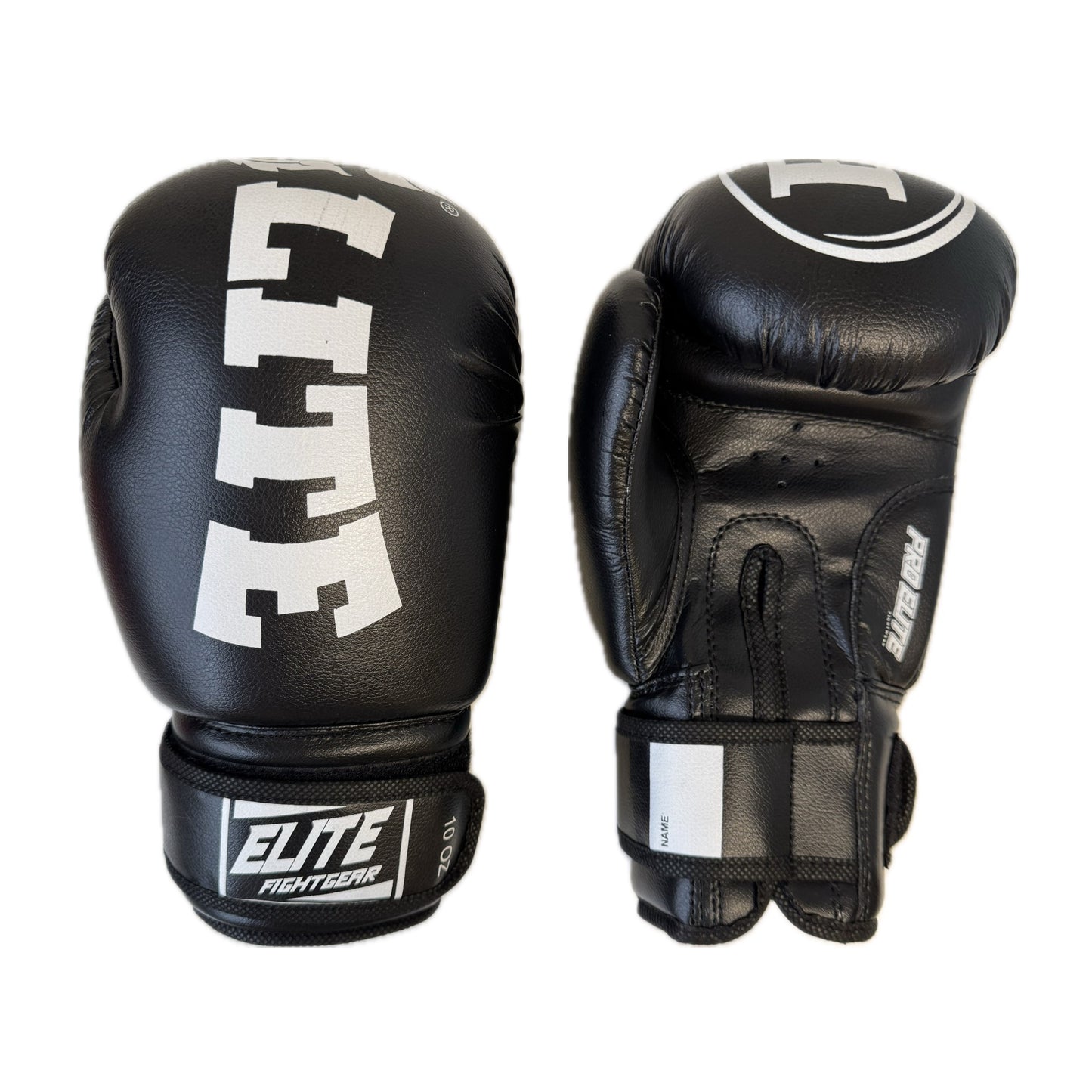 Punch boxing gloves black PU