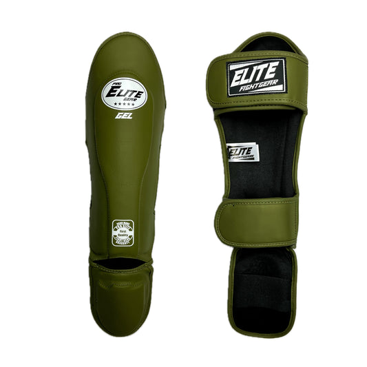 Gel Tech Shin Guard Green