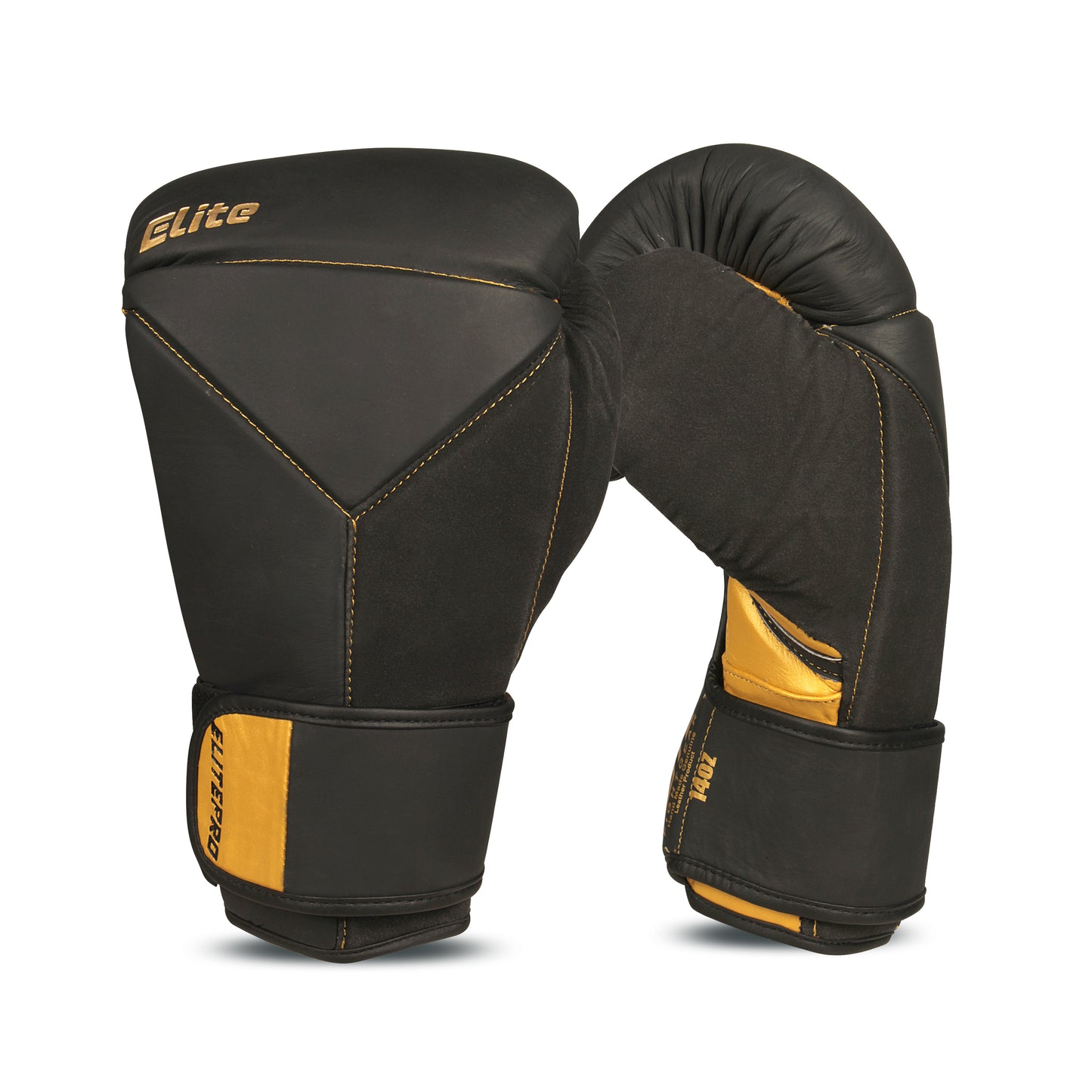 Power Fist 1.0 Boxing Gloves Black/Gold
